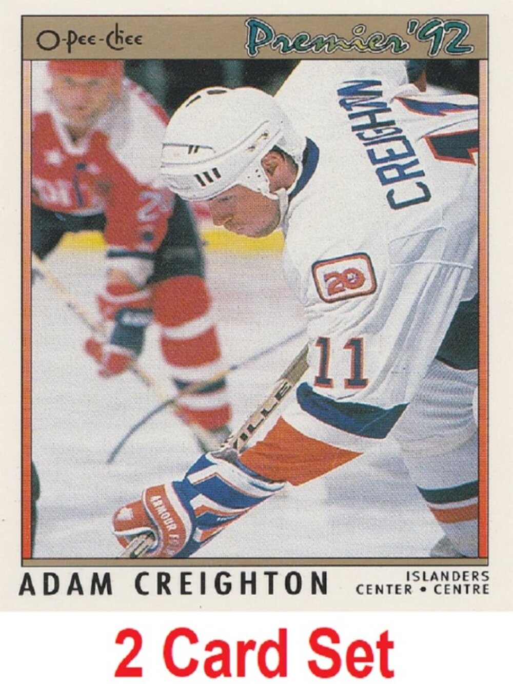 Adam Creighton Hockey Card Collection